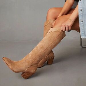 Brand new Suede Heeled Boots